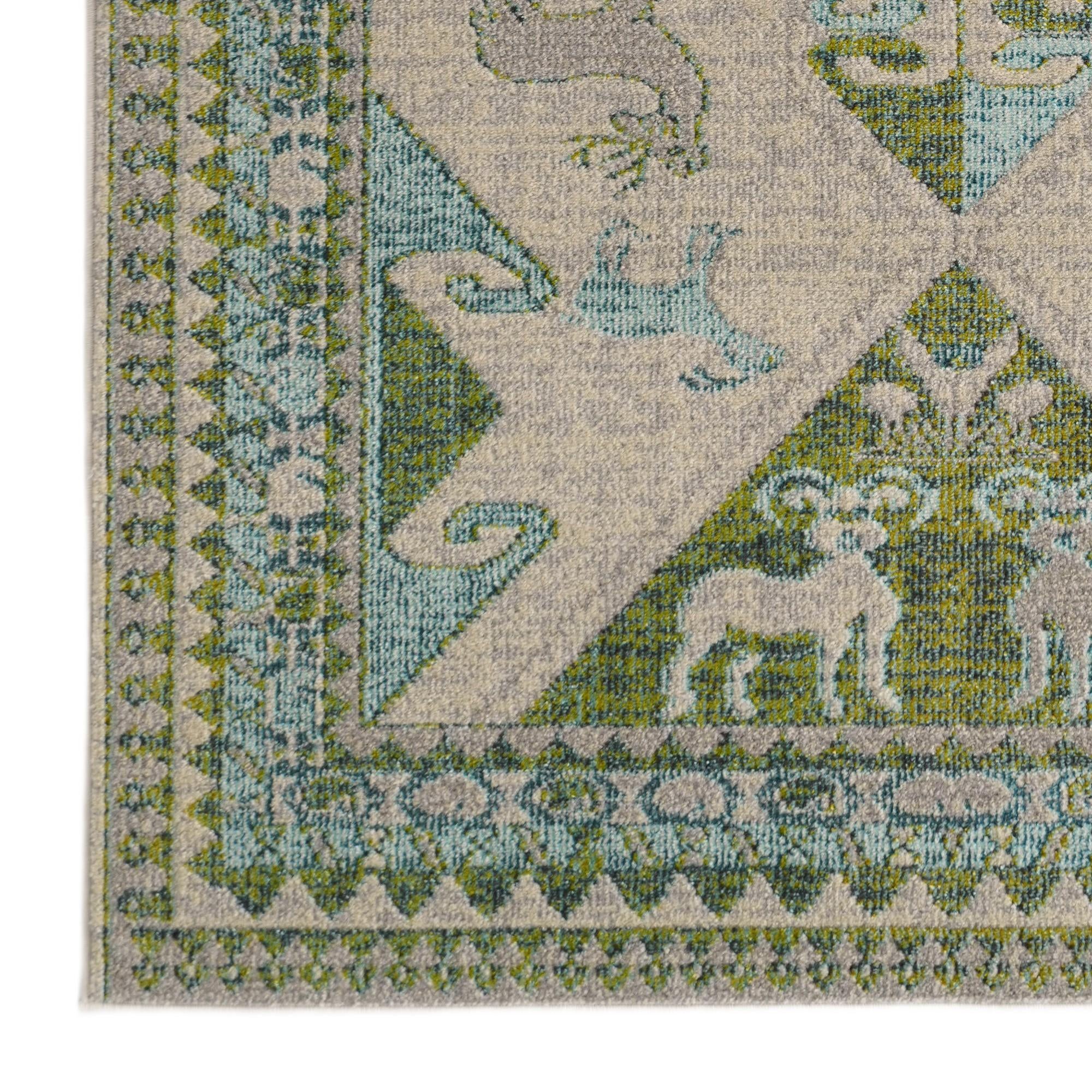 5' x 8' Easy-Clean Casablanca Indoor / Outdoor Rug