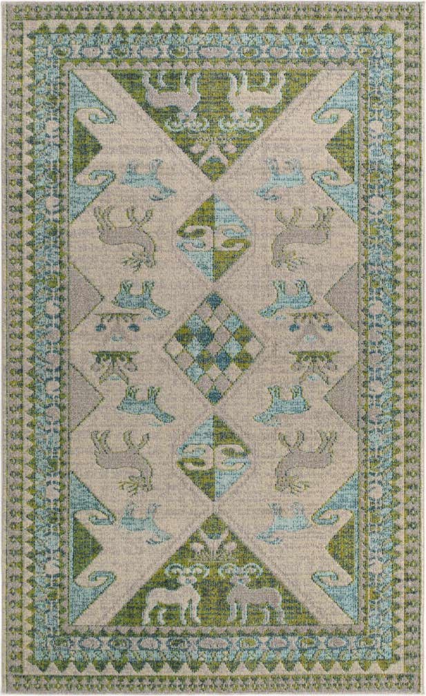 5' x 8' Easy-Clean Casablanca Indoor / Outdoor Rug