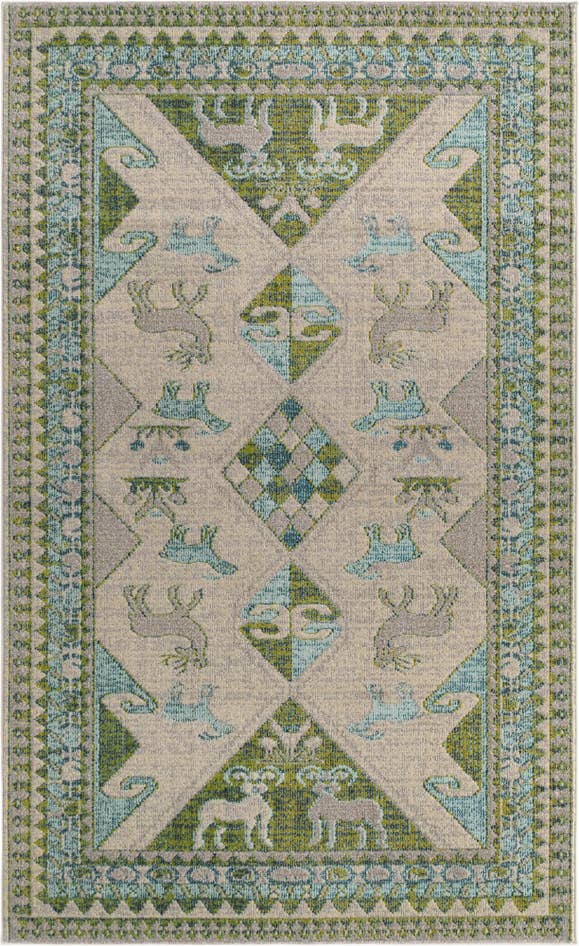 Detail image of 155cm x 245cm Easy-Clean Casablanca Indoor / Outdoor Rug