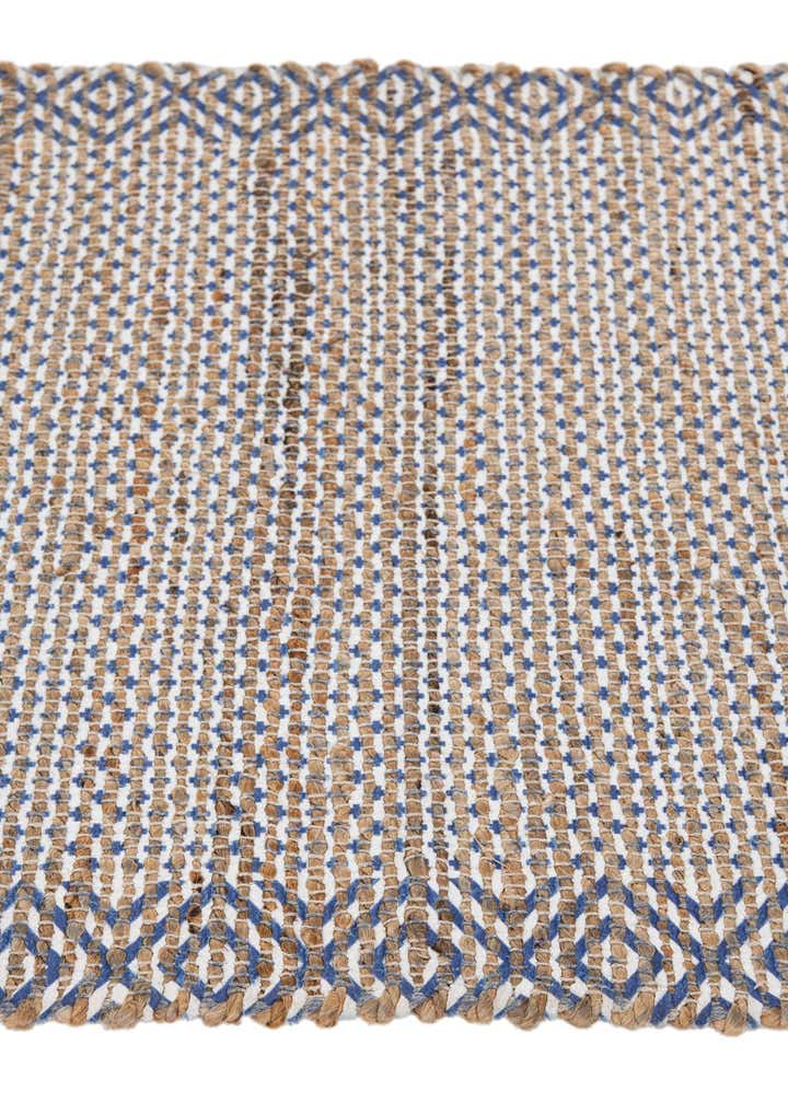 2' 1 x 3' Hand Woven Chenille Jute Rug