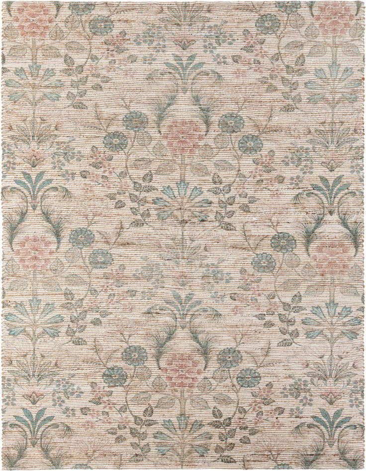 Detail image of 7' 10 x 10' Hand Woven Chenille Jute Rug