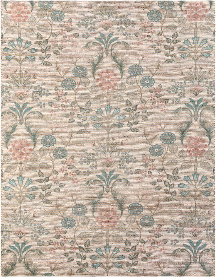 Detail image of 9' x 12' Hand Woven Chenille Jute Rug