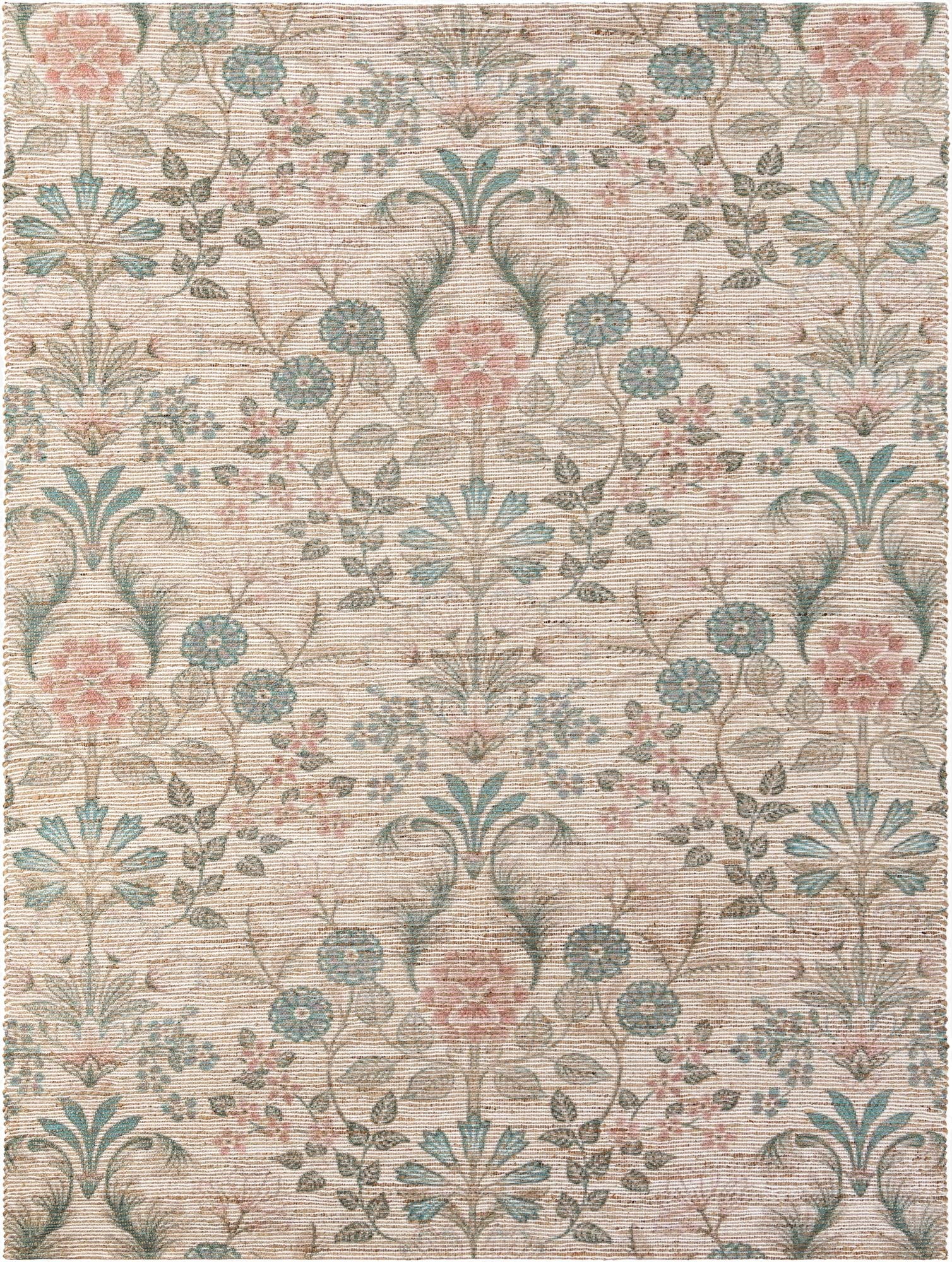 9' x 12'  Hand Woven Chenille Jute Rug