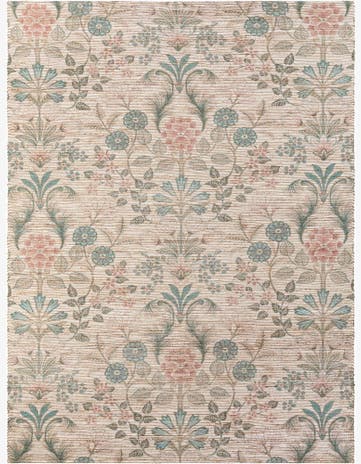 9' x 12' Hand Woven Chenille Jute Rug