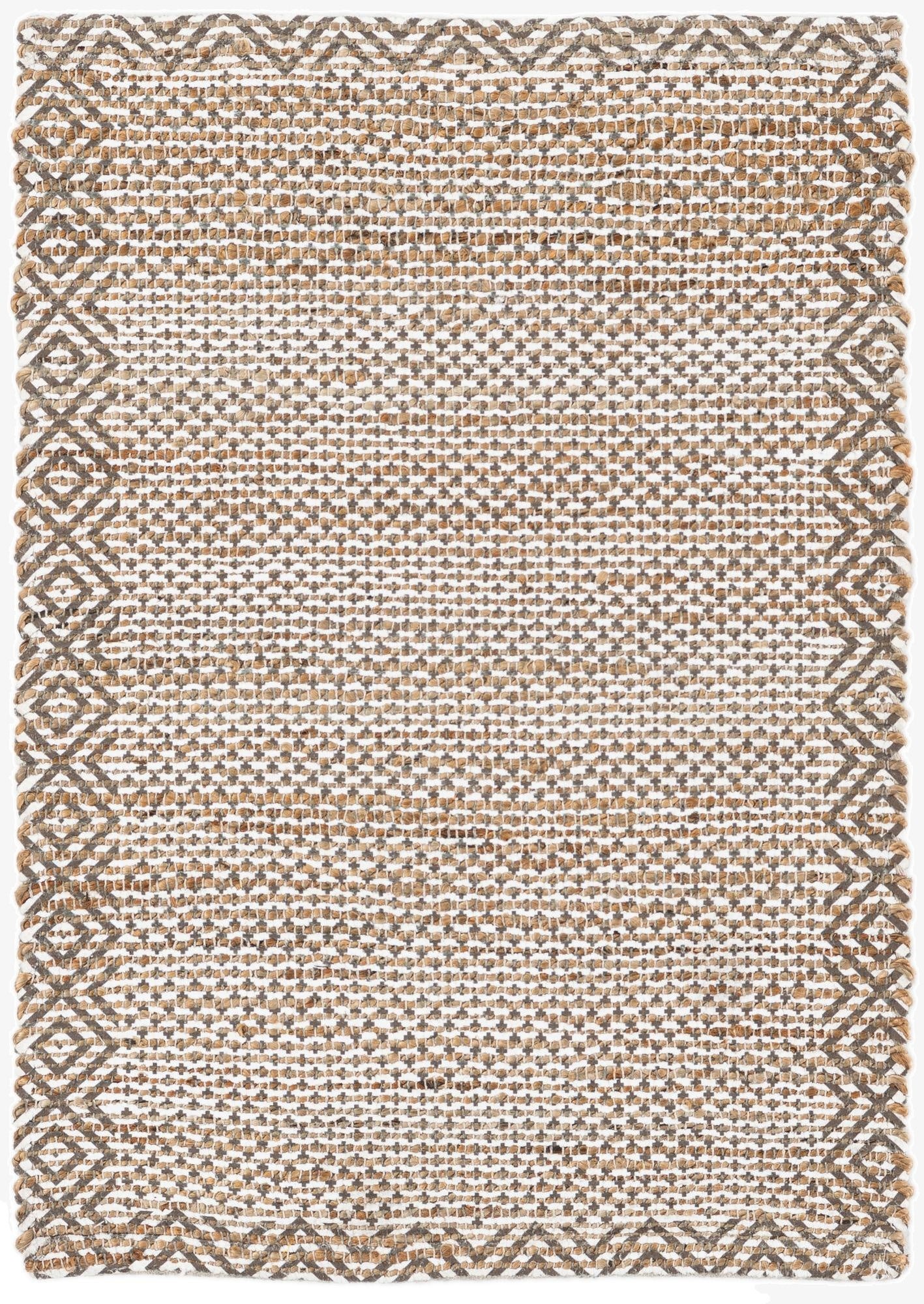 2' 1 x 3'  Hand Woven Chenille Jute Rug