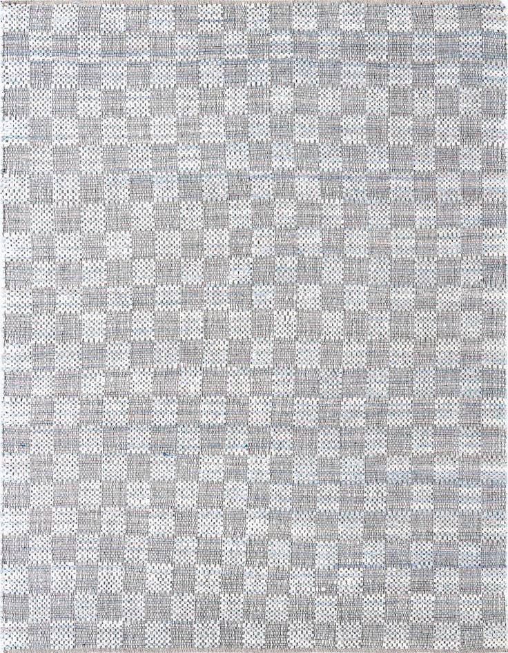 Detail image of 8' x 10' Hand Woven Chindi Cotton Rug
