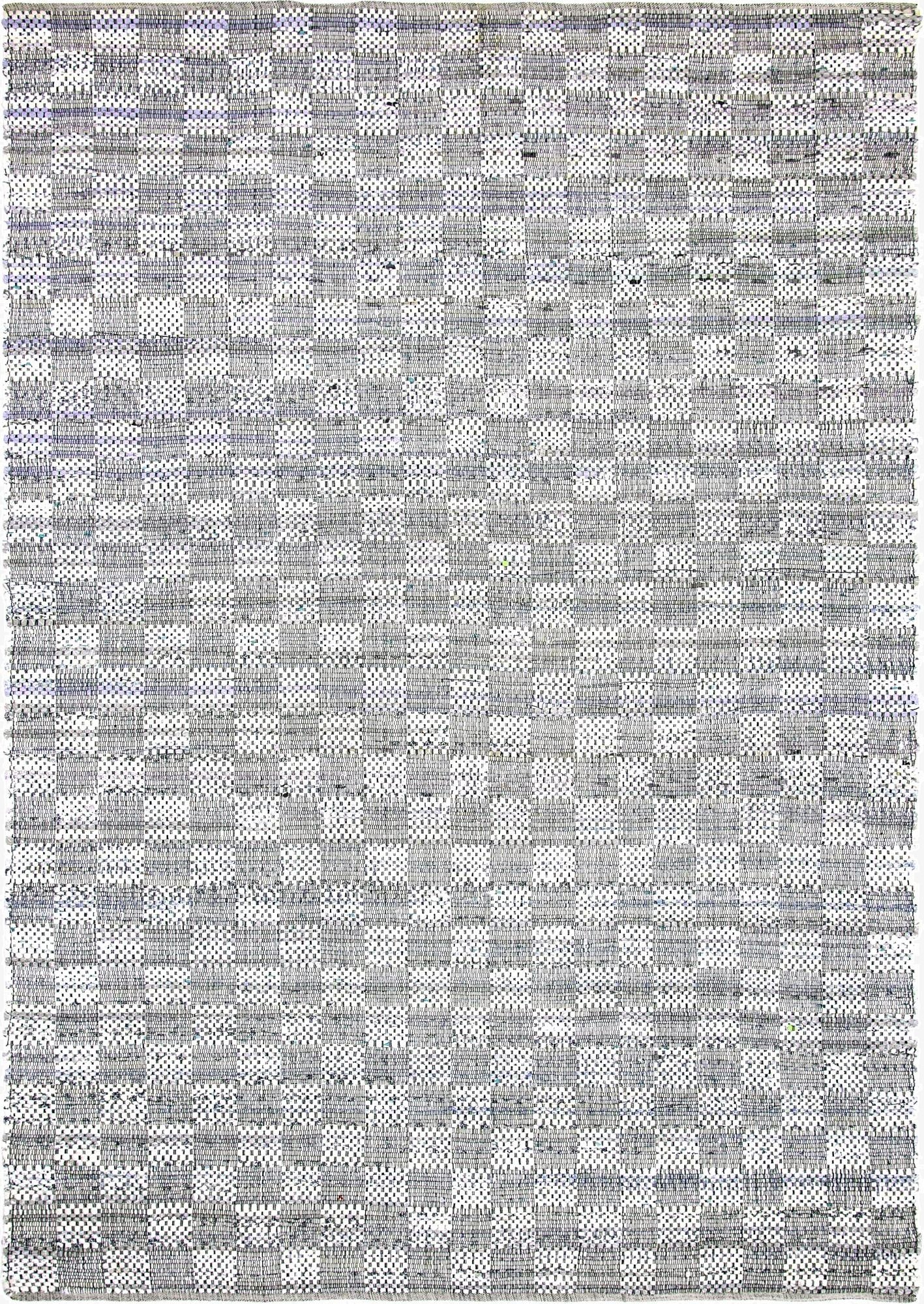 9' x 12' 2  Hand Woven Chindi Cotton Rug