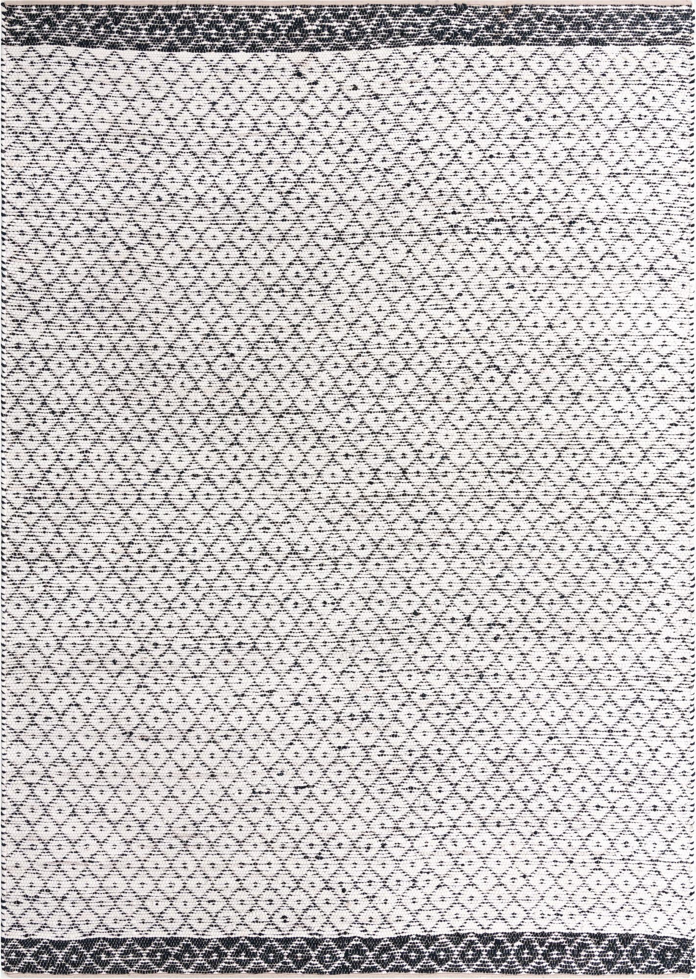 10' x 14' 1  Hand Woven Chindi Trellis Rug