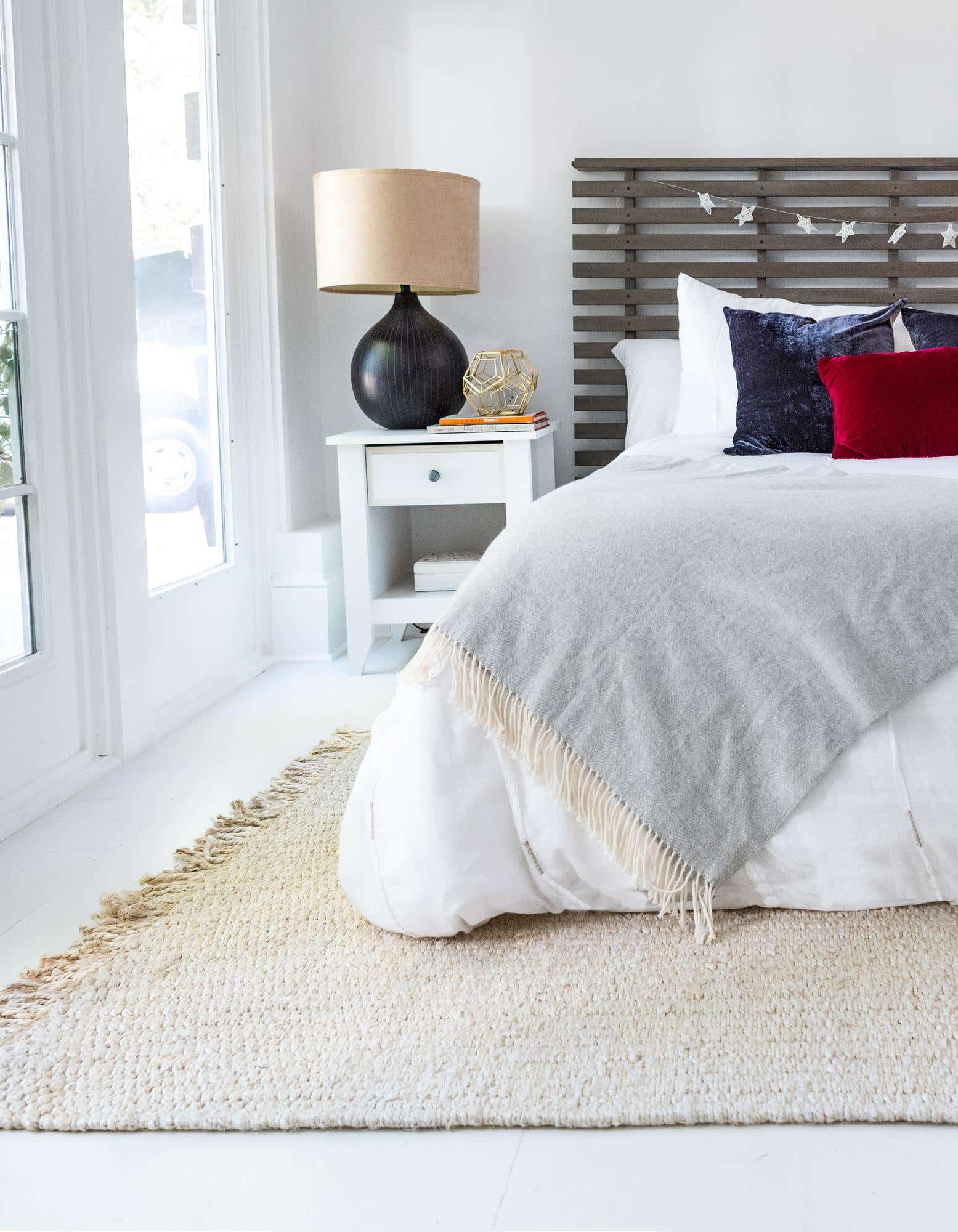 Custom Ivory Hand Woven Chunky Jute Rug