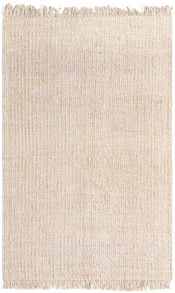 Detail image of 6' 1 x 9' Hand Woven Chunky Jute Rug