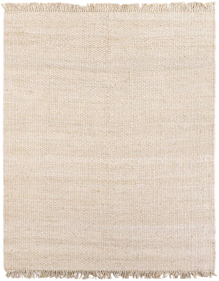 Detail image of 7' 1 x 10' Hand Woven Chunky Jute Rug