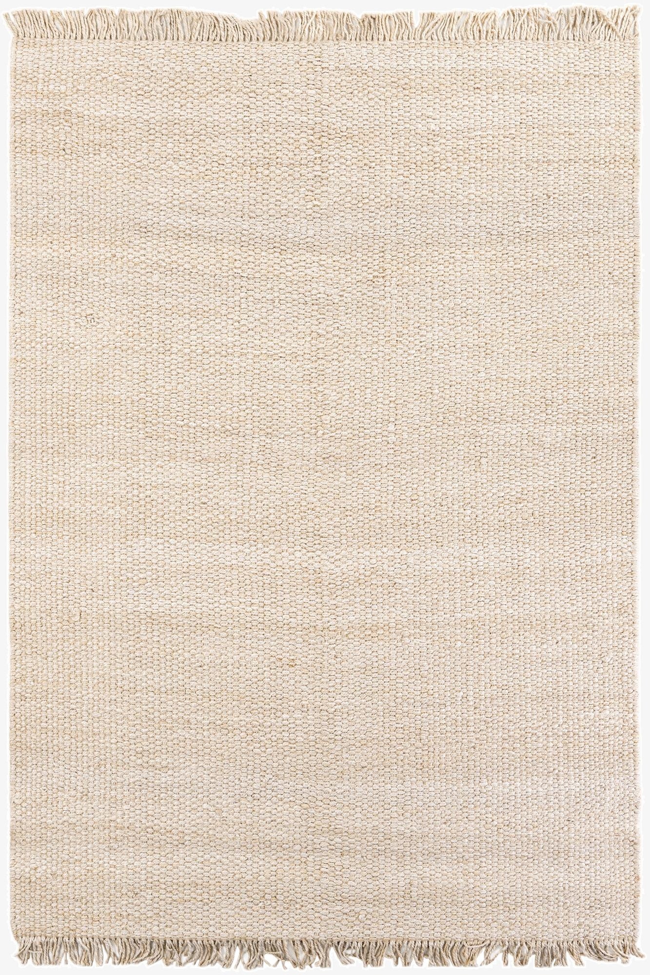 7' 1 x 10'  Hand Woven Chunky Jute Rug