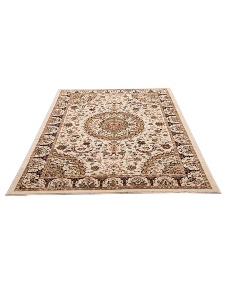 Detail image of 5' 4 x 7' 7 Classic Aubusson Rug