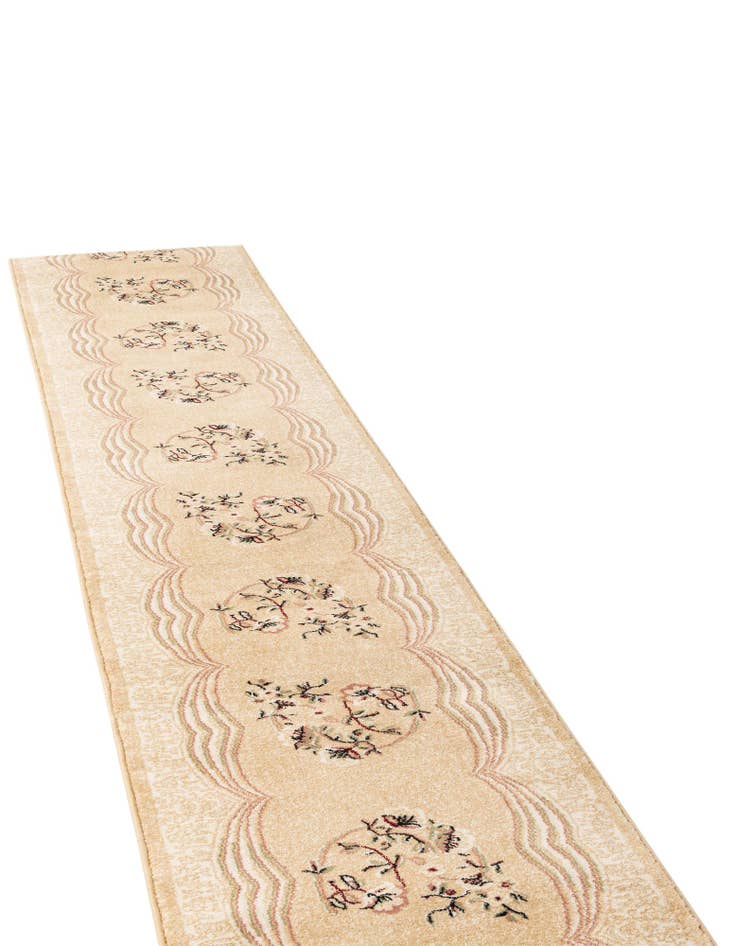 Detail image of 2' 8 x 68' Classic Aubusson Rug