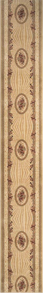Detail image of 2' 8 x 29' 5 Classic Aubusson Rug