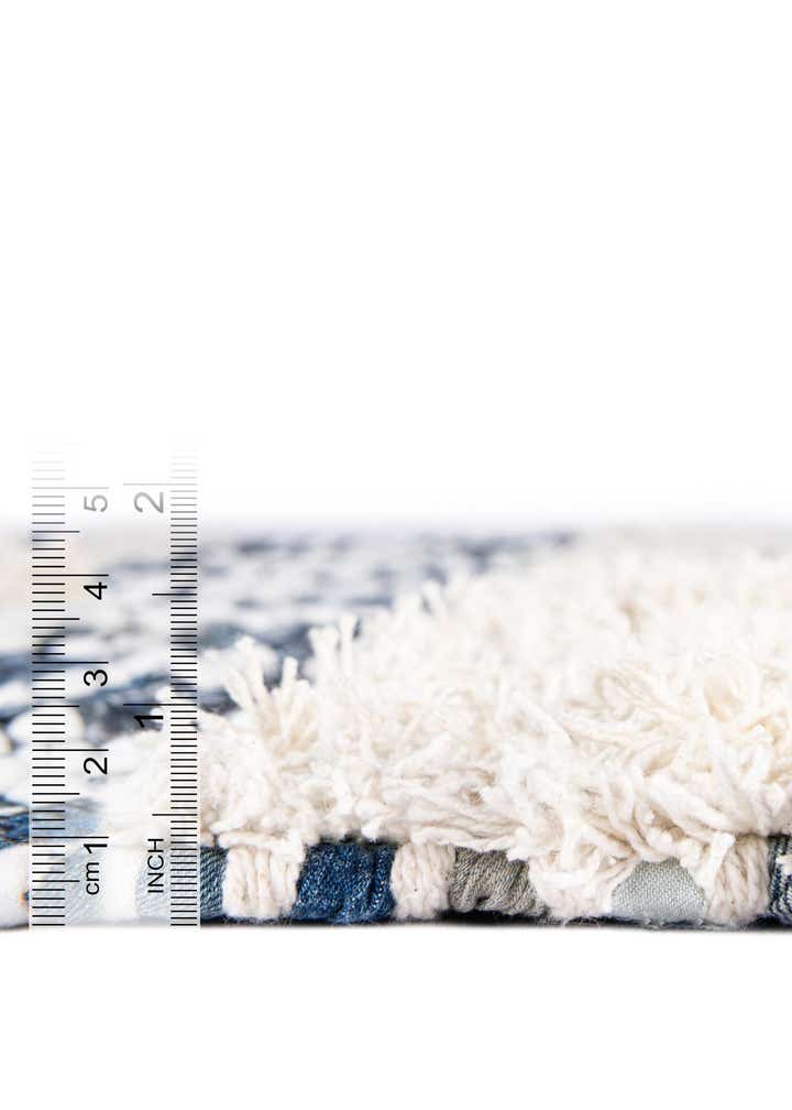 Custom Ivory Hand Woven Cotton Chindi Rug