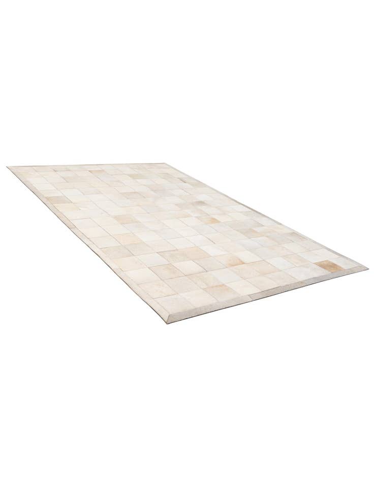 Detail image of 5' 1 x 7' 11 Cowhide - Patchwork Rug