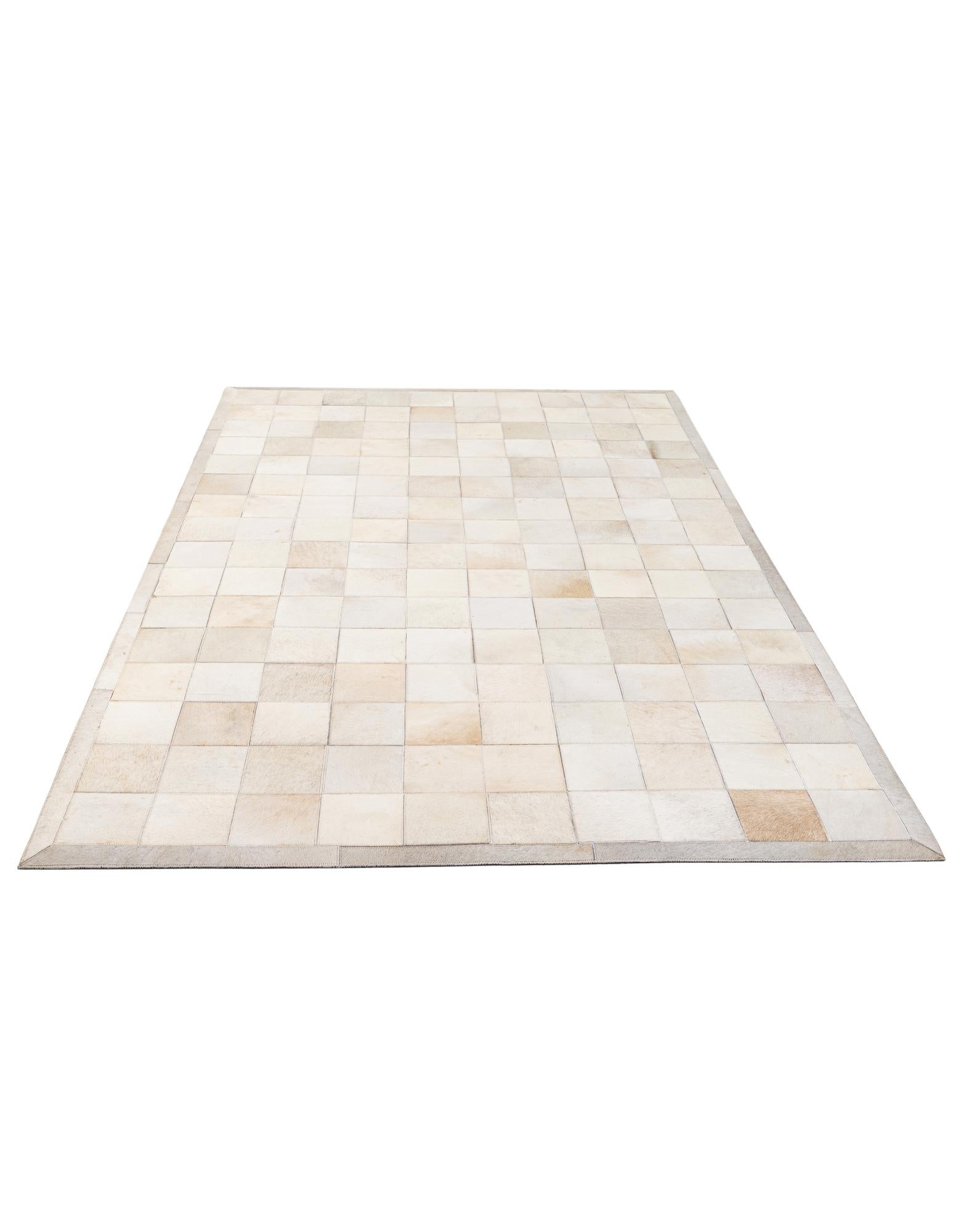 5' 1 x 7' 11 Cowhide - Patchwork Rug