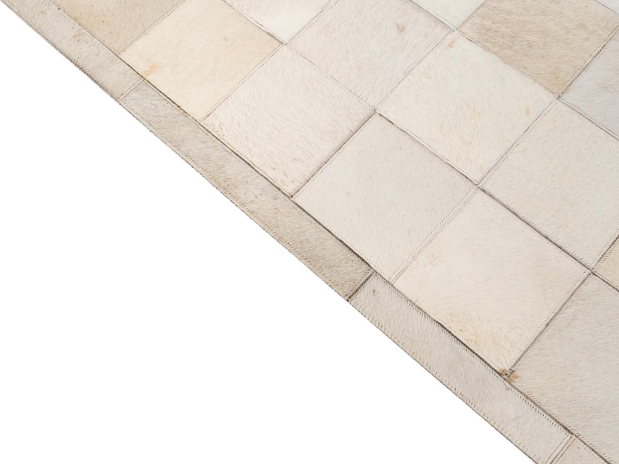 5' 1 x 7' 11 Cowhide - Patchwork Rug