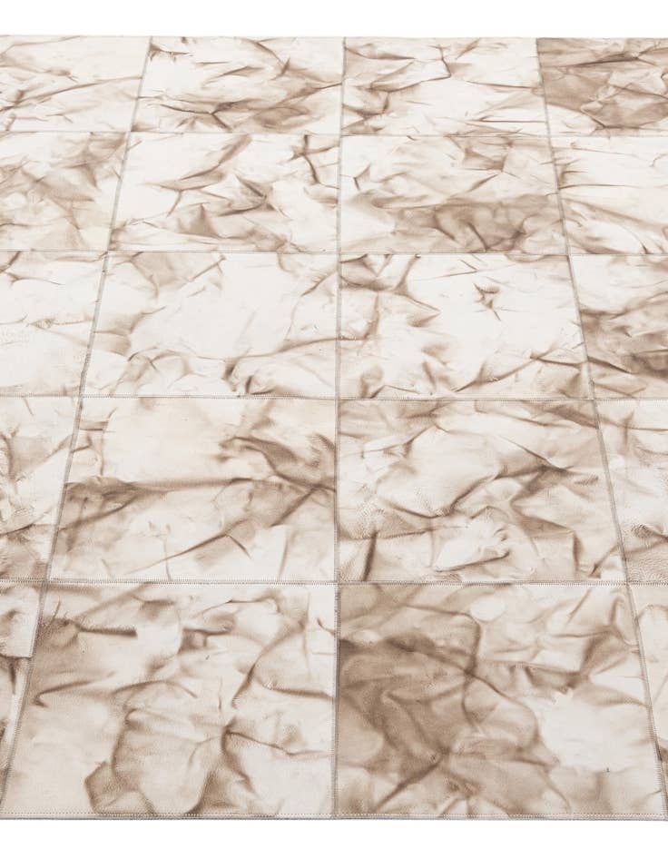 Detail image of 5' x 7' 11 Cowhide - Patchwork Rug