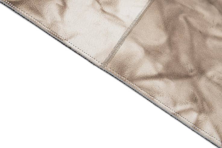 Detail image of 5' x 7' 11 Cowhide - Patchwork Rug