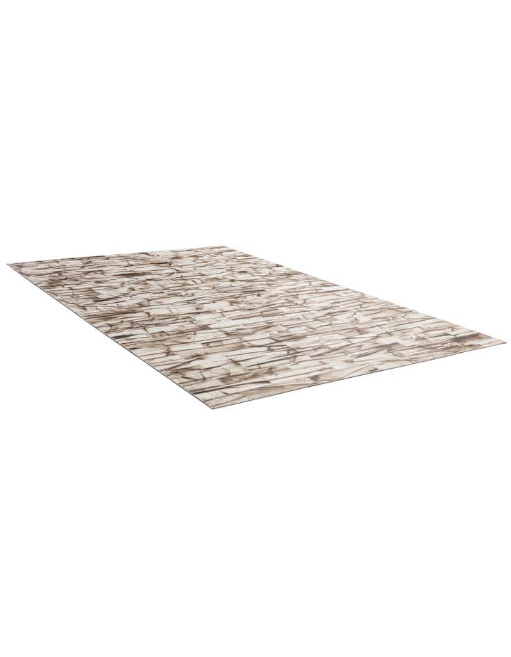 Detail image of 4' 11 x 8' 1 Cowhide - Patchwork Rug