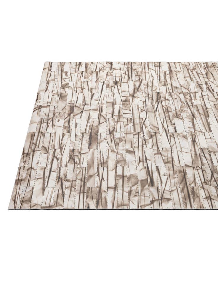 Detail image of 4' 11 x 8' 1 Cowhide - Patchwork Rug