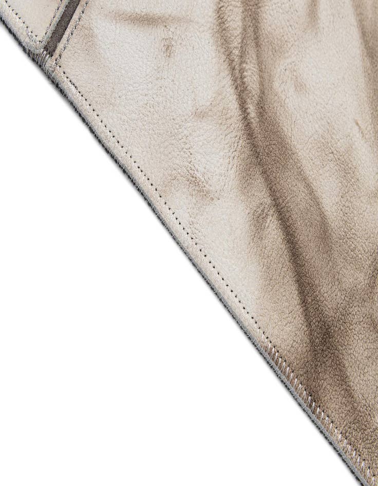 Detail image of 5' x 7' 11 Cowhide - Patchwork Rug