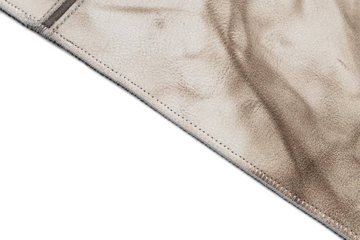 Detail image of 5' x 7' 11 Cowhide - Patchwork Rug