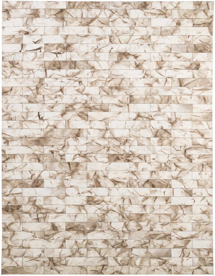 Detail image of 5' x 7' 11 Cowhide - Patchwork Rug