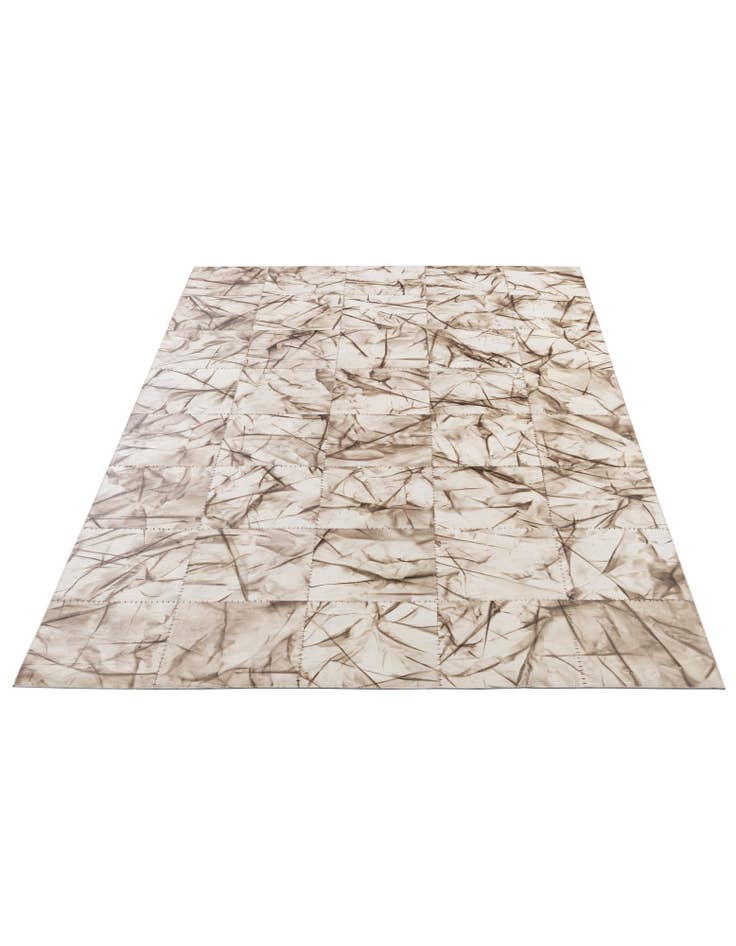 Detail image of 5' x 7' 11 Cowhide - Patchwork Rug