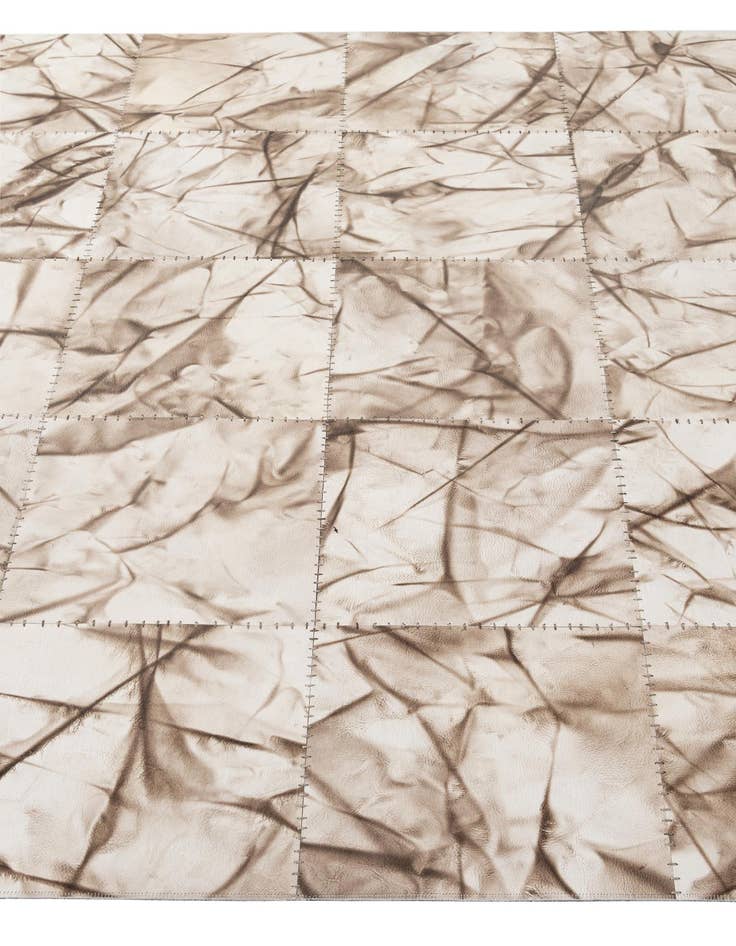 Detail image of 5' x 7' 11 Cowhide - Patchwork Rug