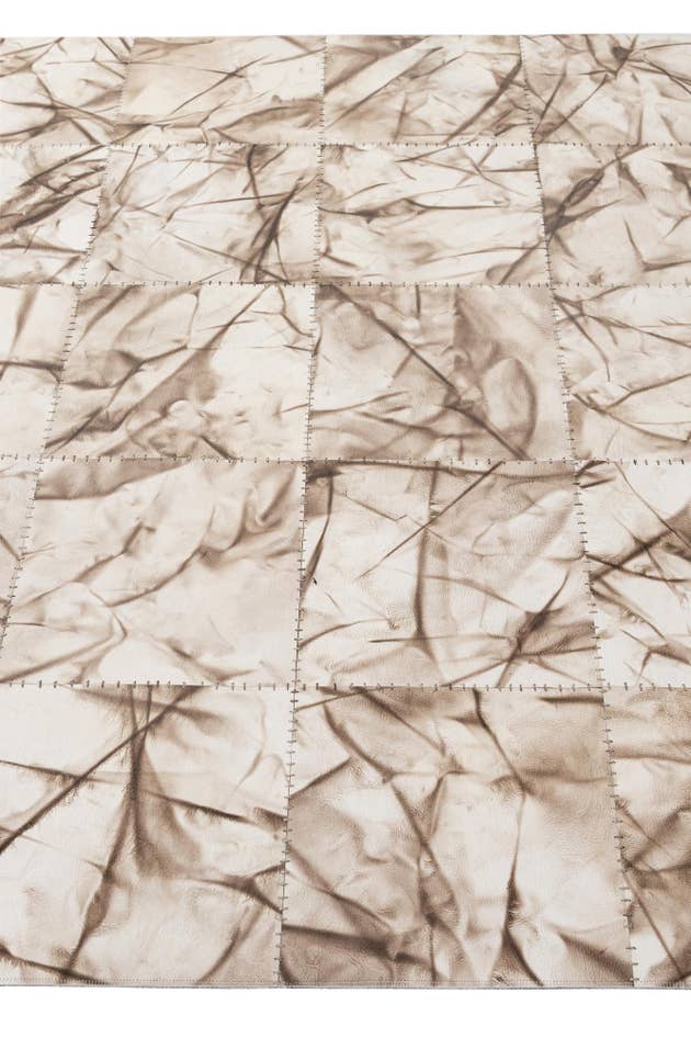 Detail image of 5' x 7' 11 Cowhide - Patchwork Rug