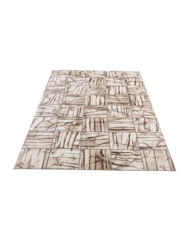 Detail image of 5' x 7' 10 Cowhide - Patchwork Rug