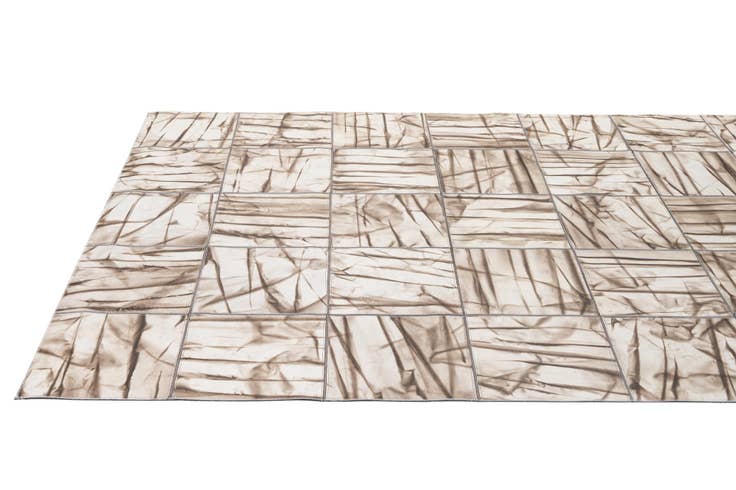 Detail image of 5' x 7' 10 Cowhide - Patchwork Rug