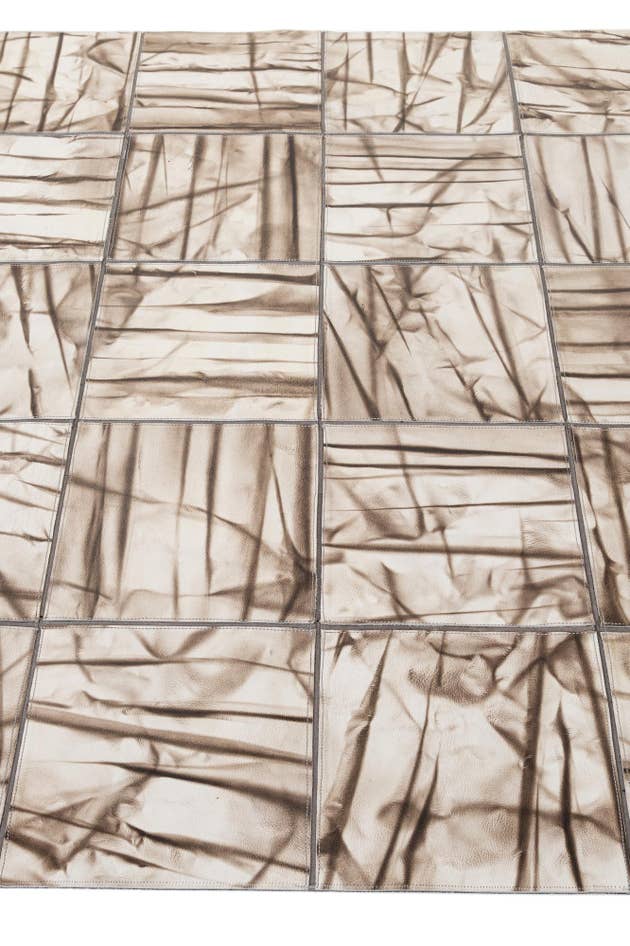 Detail image of 5' x 7' 10 Cowhide - Patchwork Rug