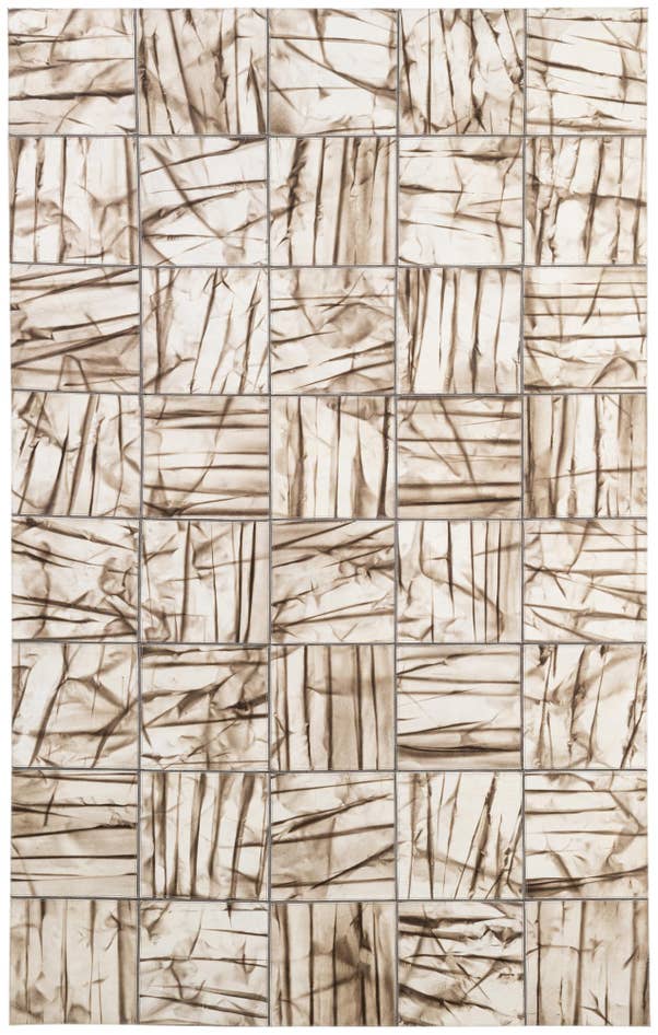 Detail image of 5' x 7' 10 Cowhide - Patchwork Rug