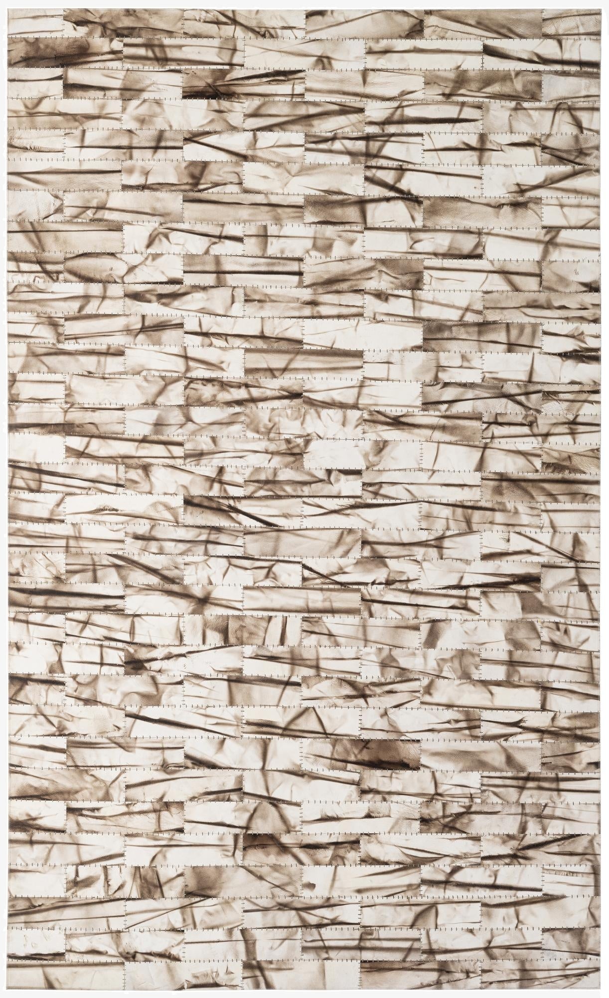 4' 11 x 8' 1 Cowhide - Patchwork Rug