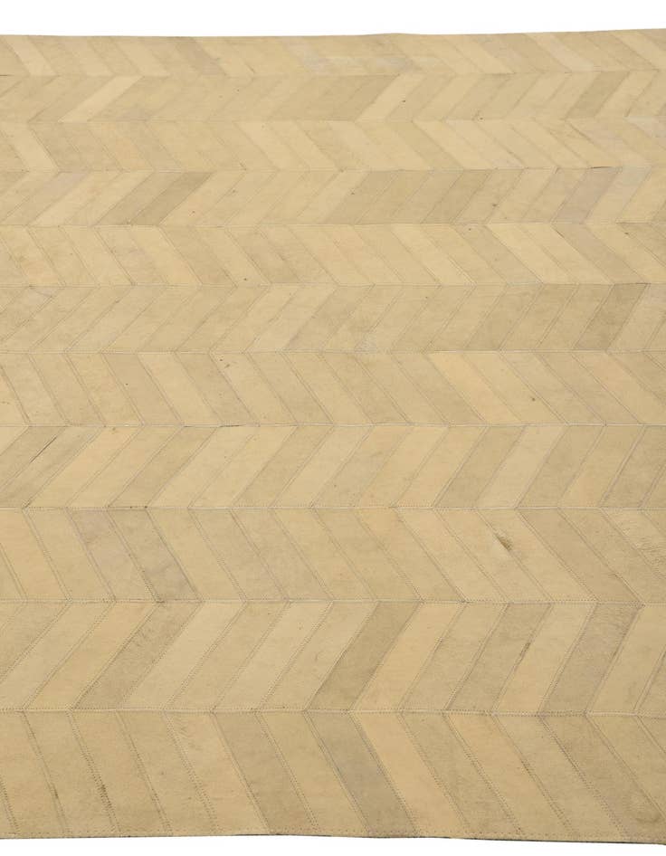 Detail image of 5' 3 x 7' 7 Cowhide Leather Rug