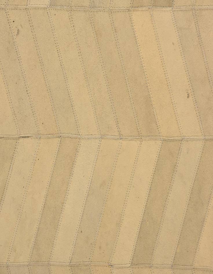 Detail image of 5' 3 x 7' 7 Cowhide Leather Rug