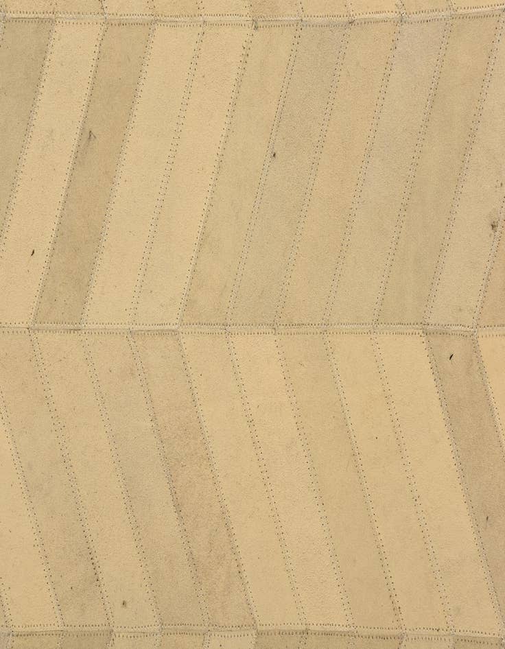 Detail image of 5' 3 x 7' 7 Cowhide Leather Rug