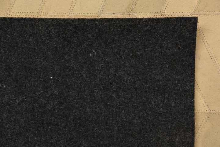 5' 3 x 7' 7 Cowhide Leather Rug