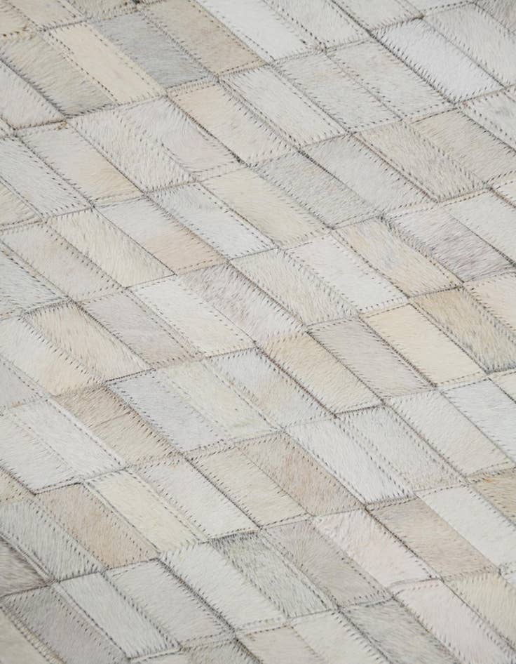 Detail image of 5' x 7' 9 Cowhide Leather Rug