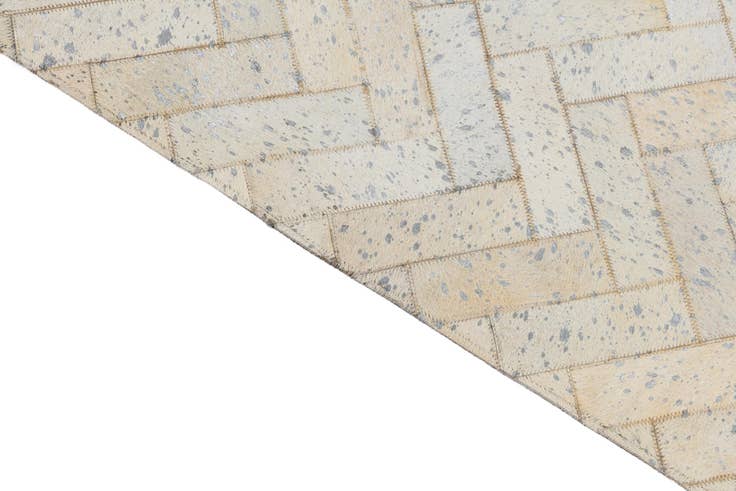 Detail image of 5' x 8' Cowhide Leather Rug