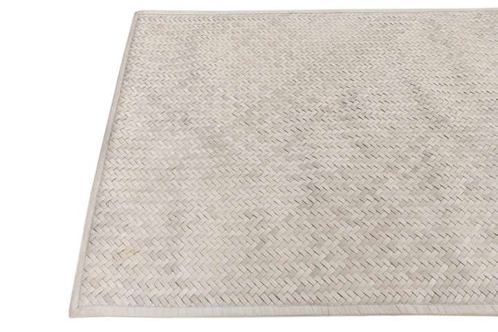 4' x 6' Cowhide Leather Rug