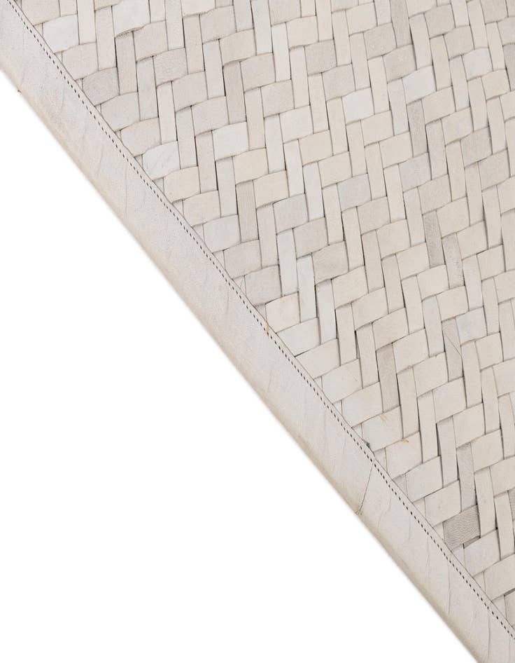 Detail image of 4' x 6' Cowhide Leather Rug