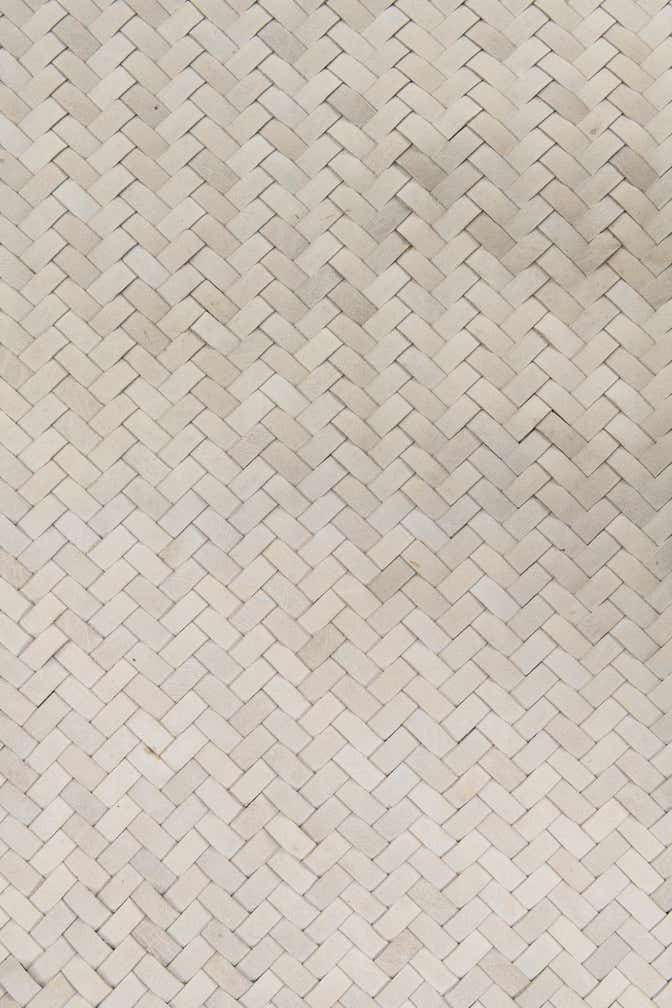 4' x 6' Cowhide Leather Rug
