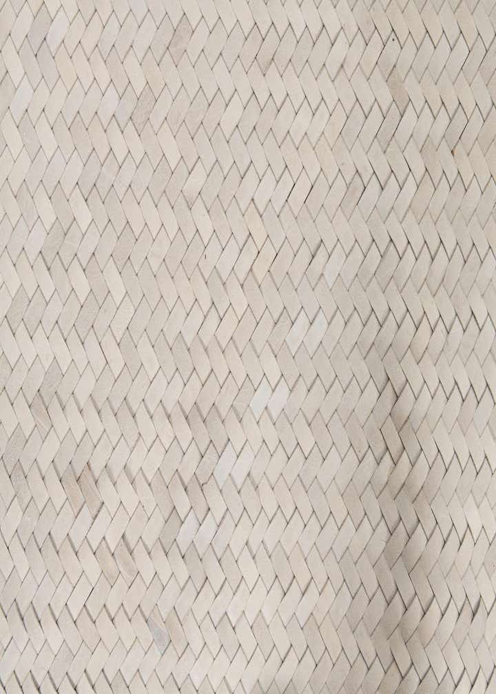 4' x 6' Cowhide Leather Rug