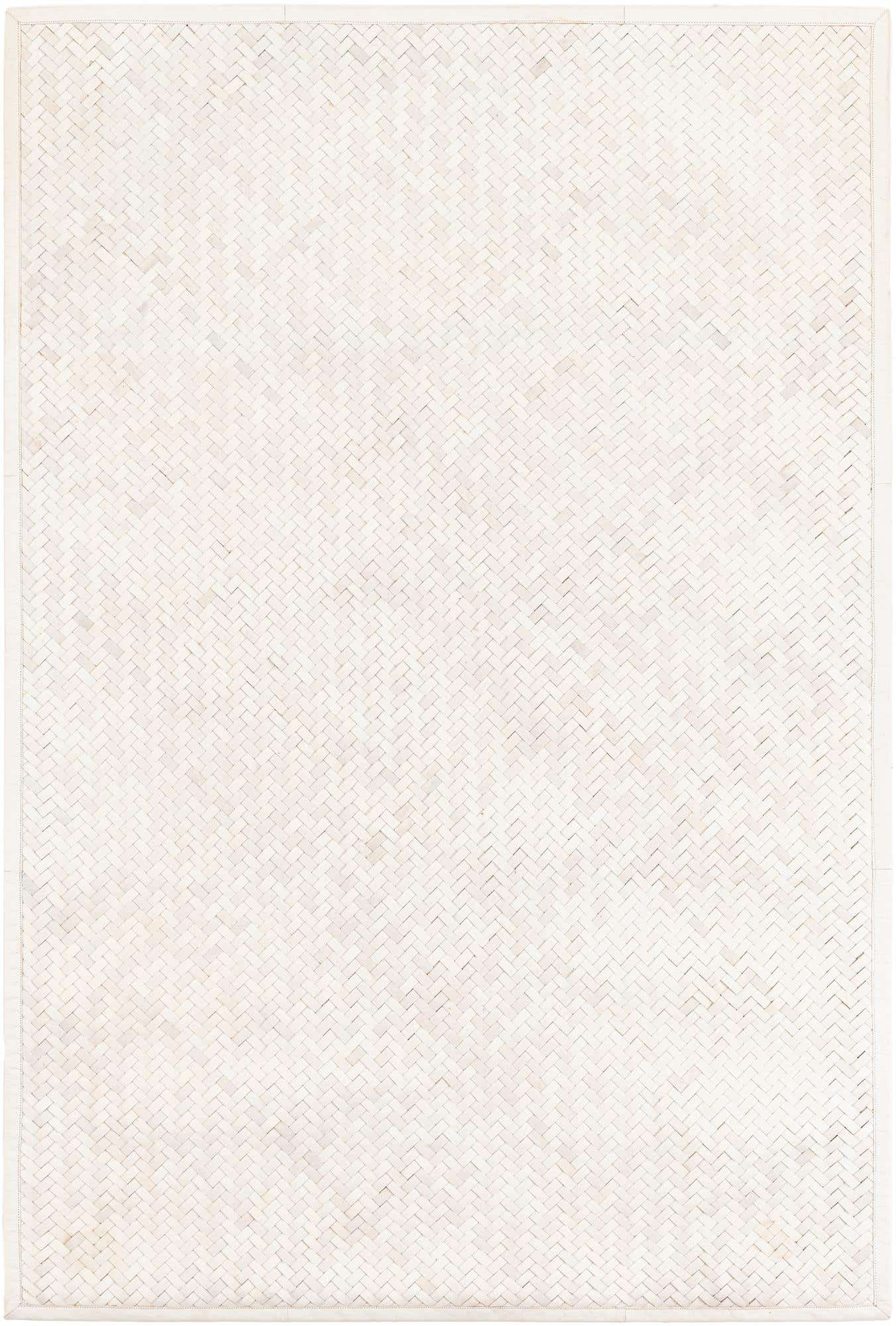 4' x 6' Cowhide Leather Rug