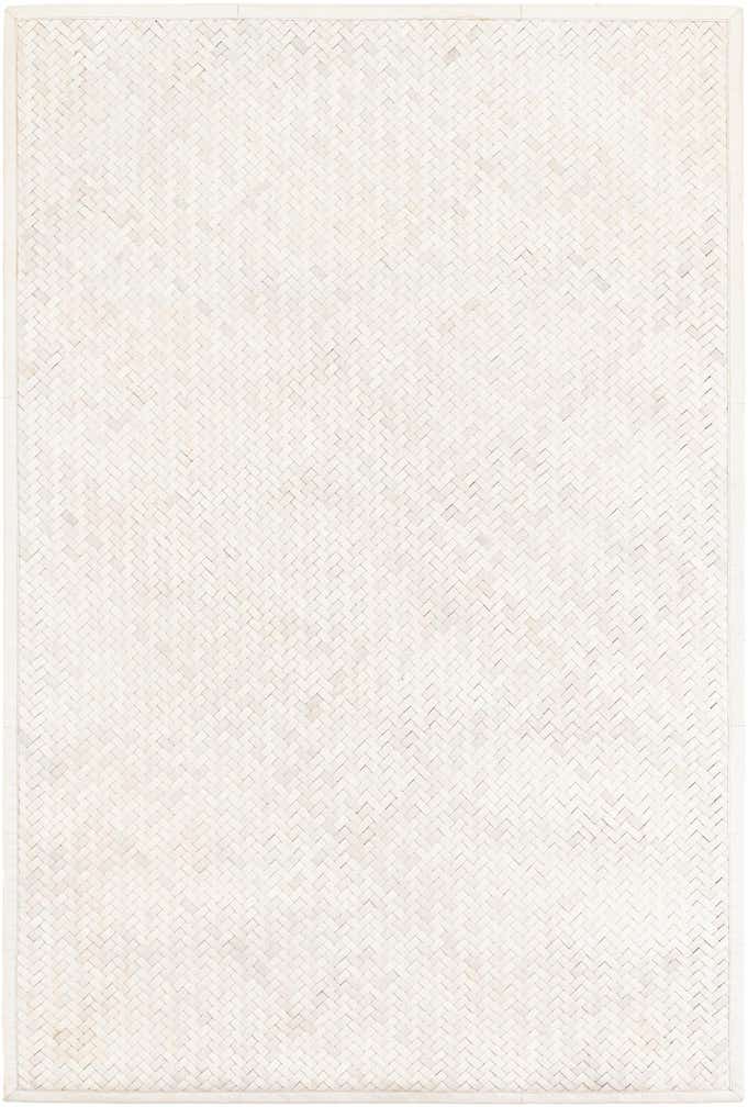 4' x 6' Cowhide Leather Rug